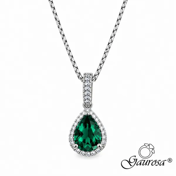 Collana Lacrima Smeraldo
