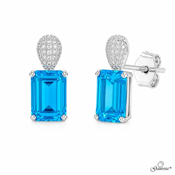 Orecchini Blue Crystal