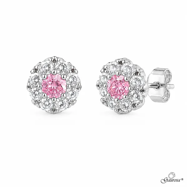 Orecchini Pink Halo