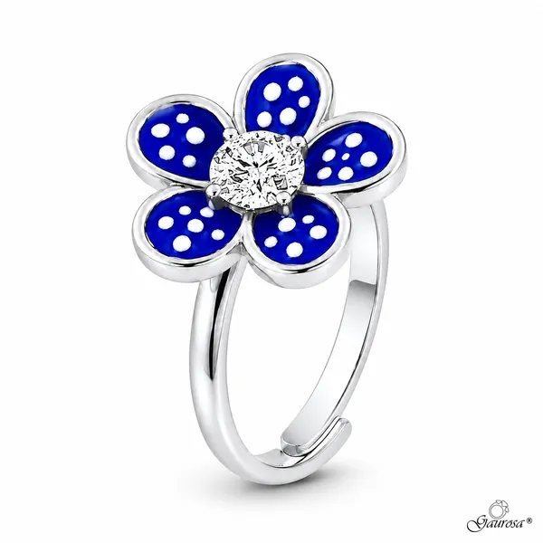 Anello BiancoSpino Smaltato