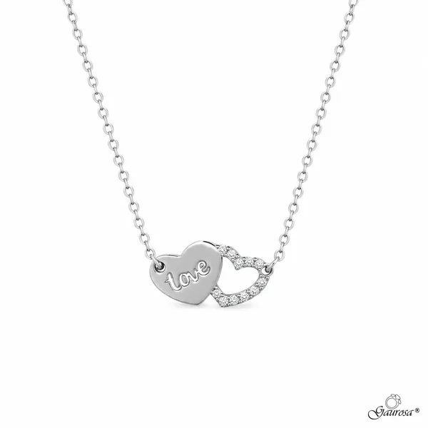 Collana Cuori Intrecciati