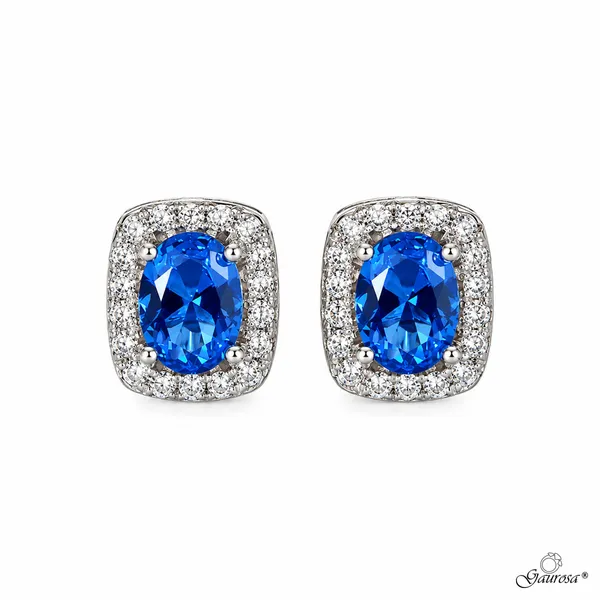 Orecchini Royal Blue in Argento Rodiato 925