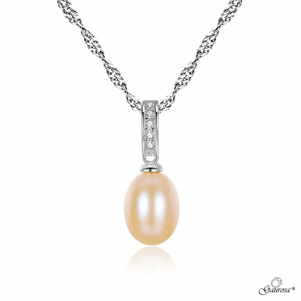 Collana Perla Rosa Fantasia