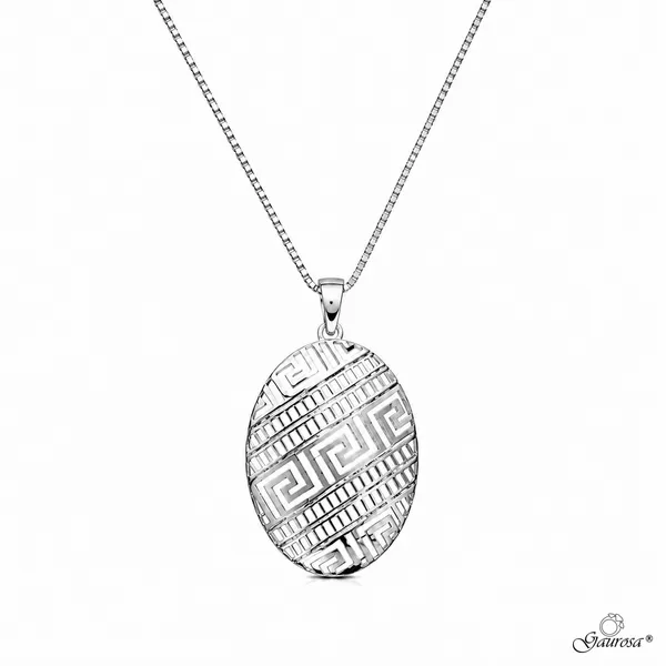 Collana Gaurosa Meandro Ovale