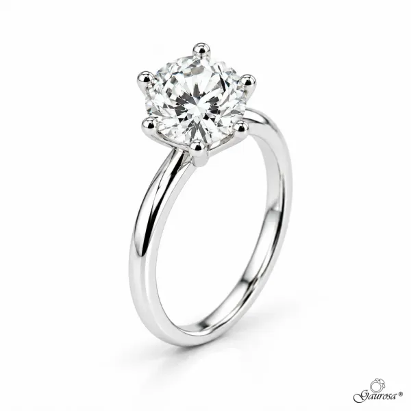 Anello 1 CT Moissanite Tiffany