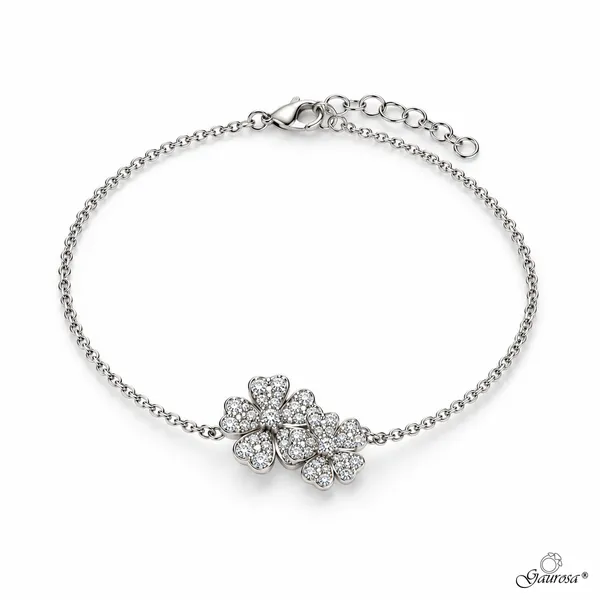 Bracciale Trifoglio Eclat